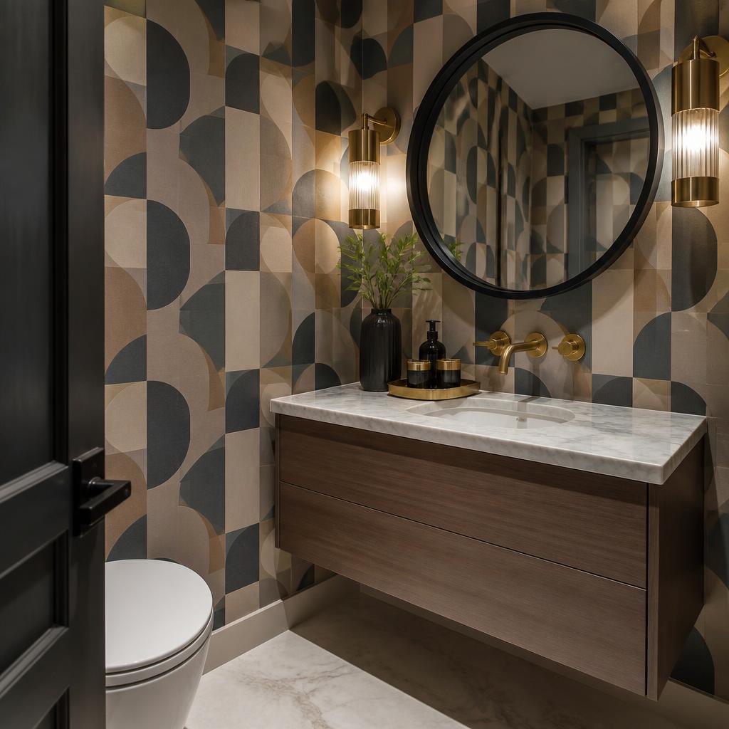 Wallpaper installation by SPG Home Services in Everett, WA