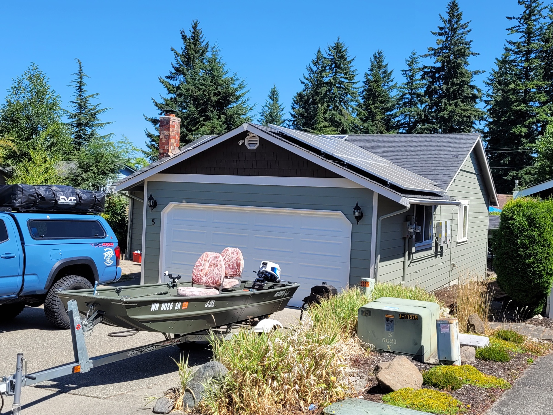 Exterior painting by SPG Home Services in Everett, WA